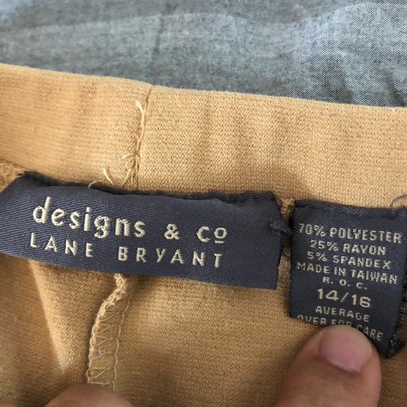Lane Bryant tan pants - Picture 3 of 3